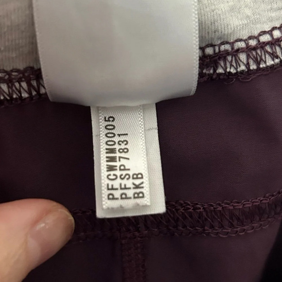 Calvin Klein Women's Step-Hem Joggers Purple/Plum Size Medium - Picture 10 of 10